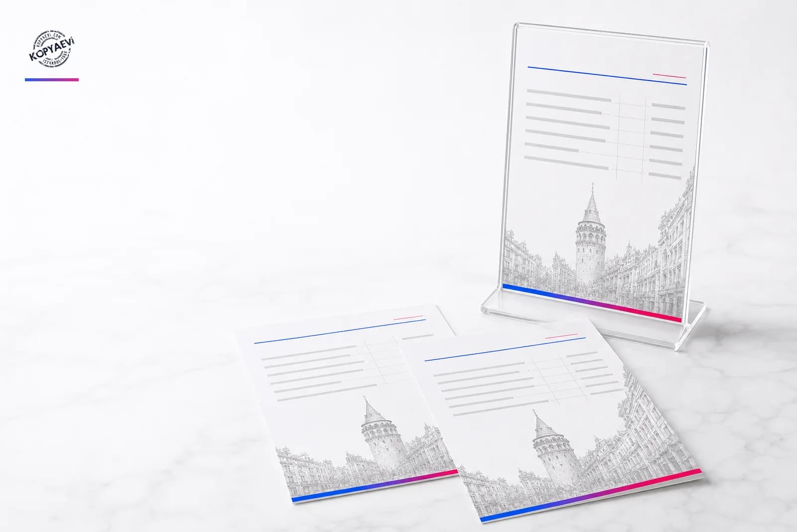 Fiyat Listesi Kopyaevi ürün mockup görseli