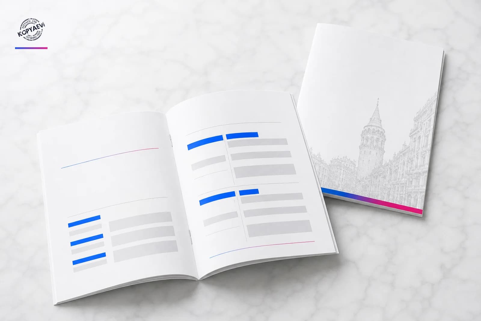 Program Kitapçığı Kopyaevi ürün mockup görseli