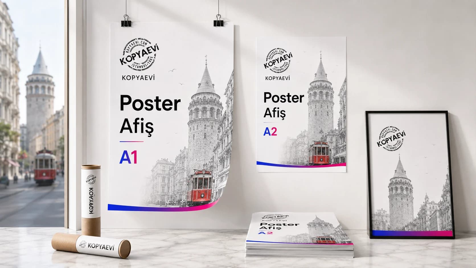 Poster & Roll-up Kopyaevi çözüm görseli