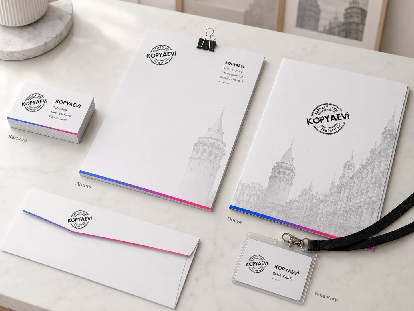Davetiye & Kartpostal Kopyaevi ürün ailesi görseli