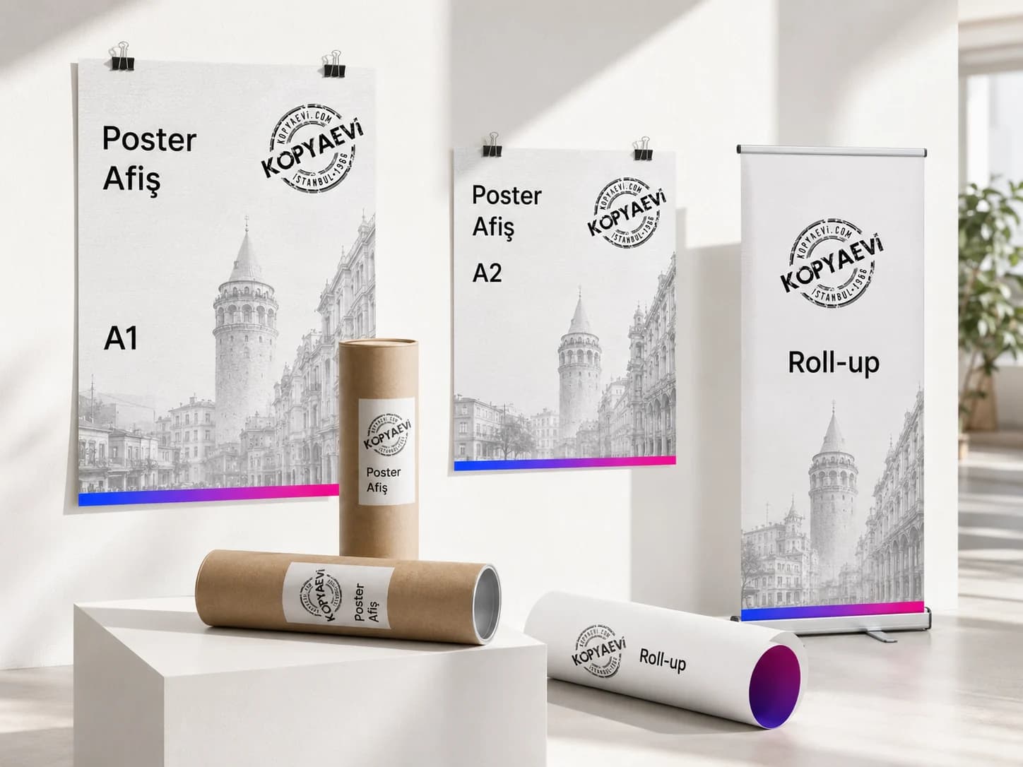 Poster & Afiş Kopyaevi ürün ailesi görseli