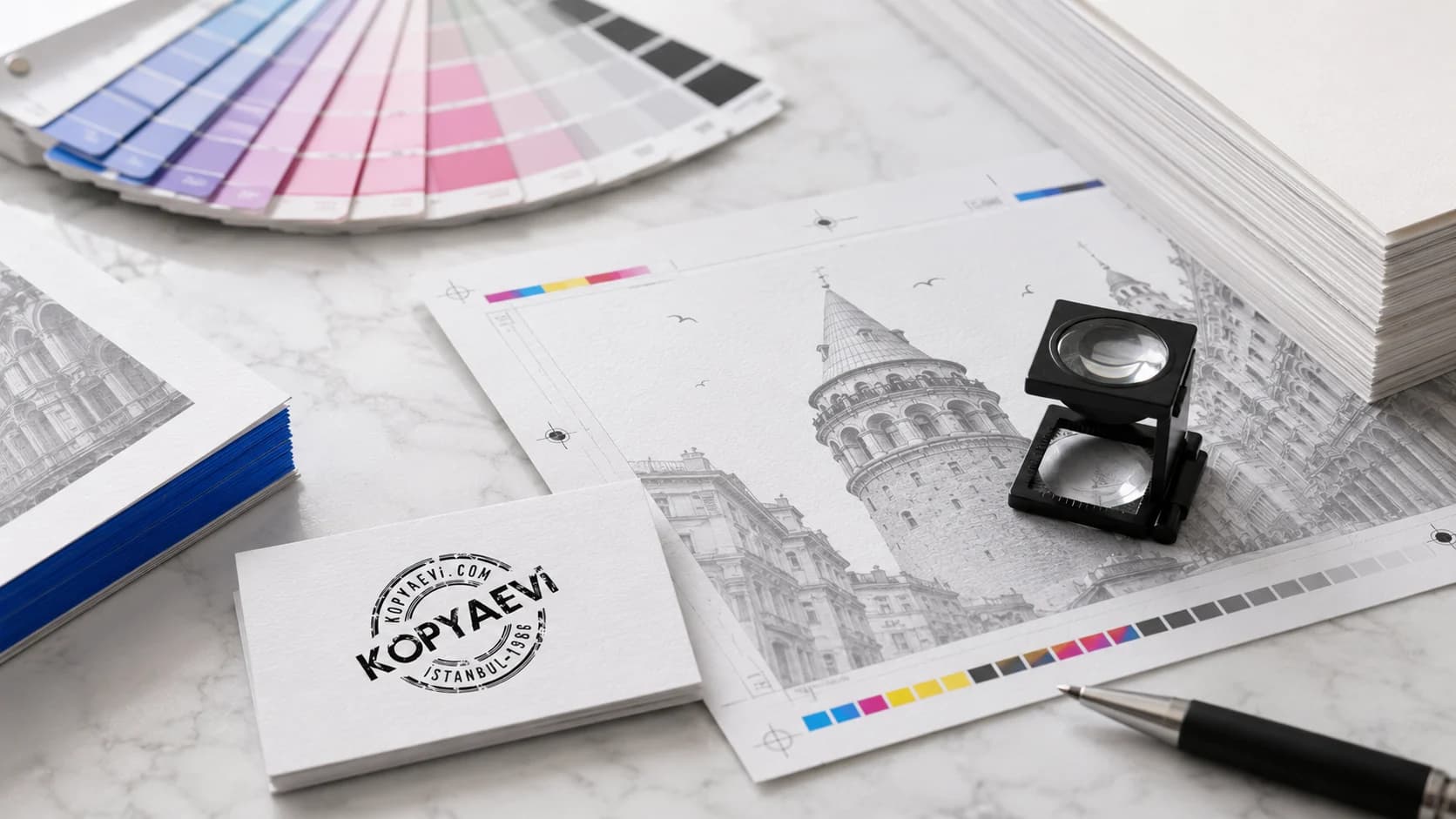 Kopyaevi baskı öncesi kalite kontrol ve prova süreci