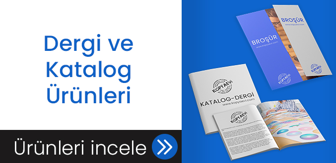 Dergi ve Katalog Ürünleri